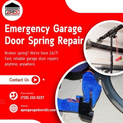 Emergency Garage Door Spring Repair in Las Vegas