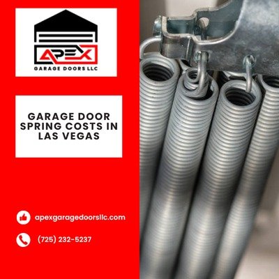 Garage Door Spring Costs in Las Vegas