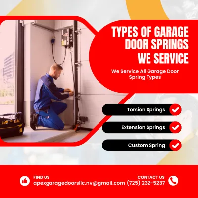 Types of Garage Door Springs We Service