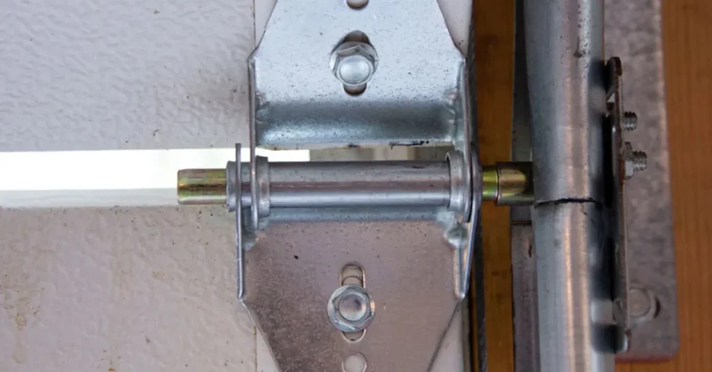 garage door hinge replacement