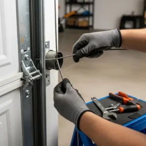 How to Repair Garage Door Cable