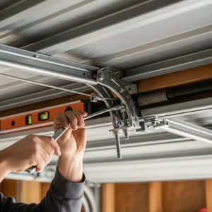 Garage Door Track Repair