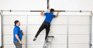 garage door getting stuck