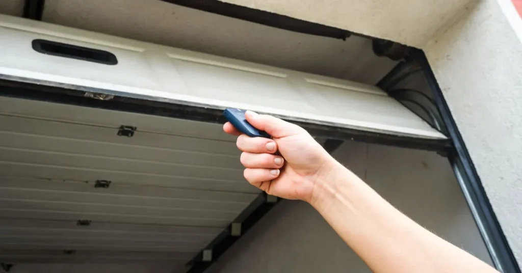 Garage Door Reverses Before Closing